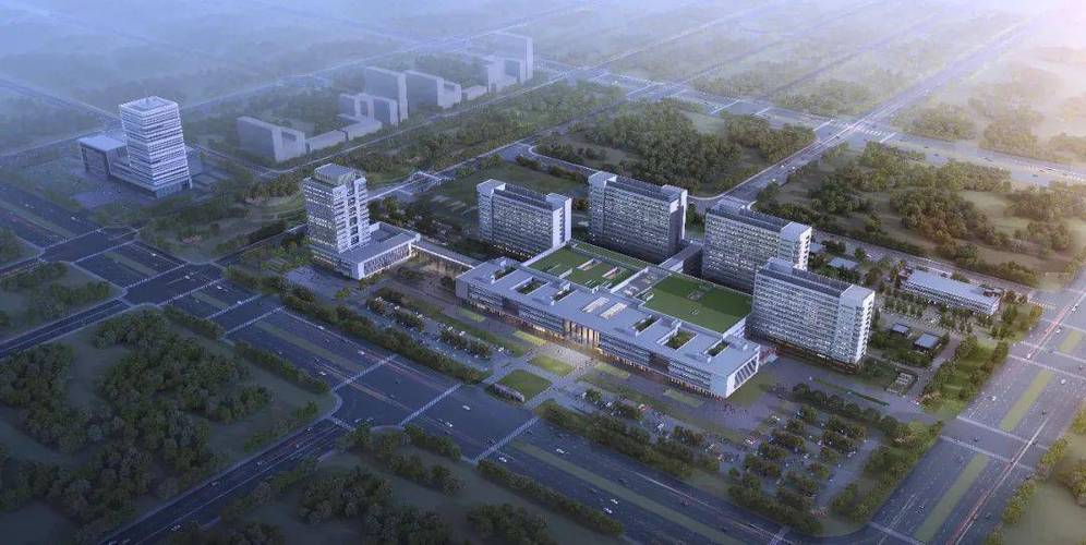 病房楼,总建筑面积26万平方米位于通辽市经济技术开发区东部通辽市
